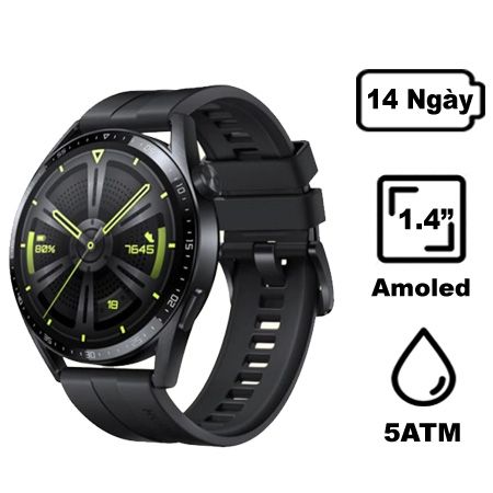 Đồng Hồ Thông Minh Huawei Watch Gt3 Dây Silicone - Cũ Đẹp