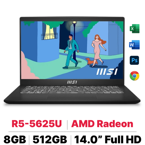 Laptop Msi Modern 14 C5M - 030Vn - Cũ Đẹp