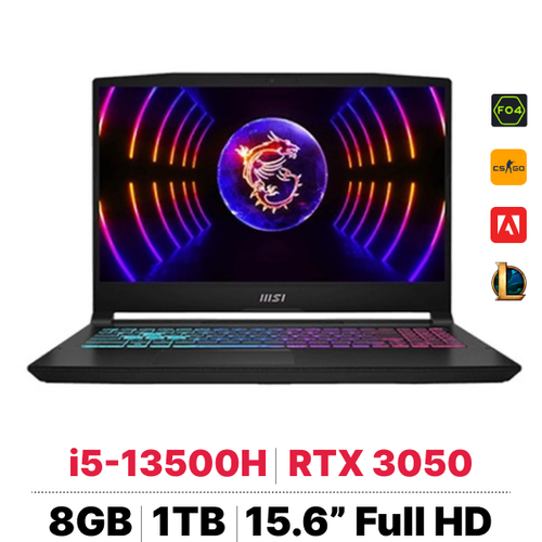 Laptop Msi Katana 15 B13Udxk - 2270Vn - Cũ Đẹp