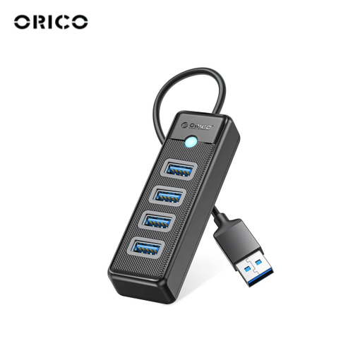 Hub Usb 3.0 Orico Papw4A - U3 - 015 - Bk - Ep 4 In 1