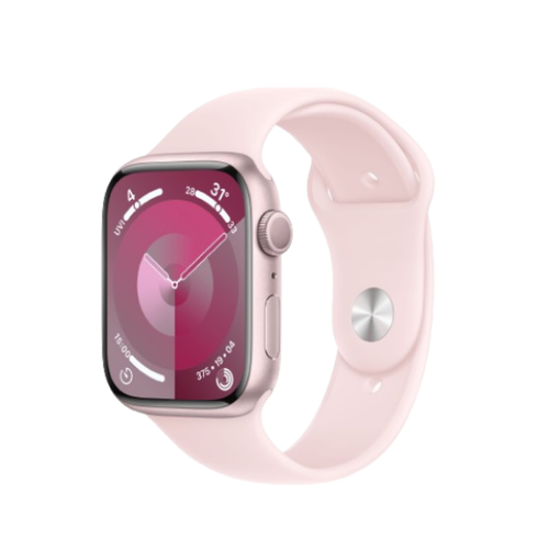 Apple Watch Series 9 45Mm (Gps) Viền Nhôm Dây Cao Su Size M/L - Cũ Trầy Xước