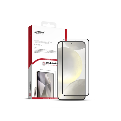 Dán Kính Cường Lực Màn Hình Samsung Galaxy S25 Plus Zeelot Solidsleek Full Cao Cấp