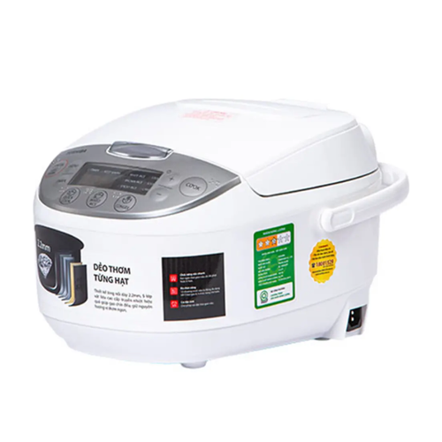 Nồi Cơm Điện Tử Toshiba Rc - 18Dh2Pvw 1.8 Lít - Hàng Chính Hãng