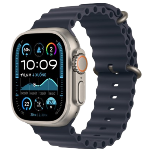 Apple Watch Ultra 2 2024 49Mm 4G Viền Titan Dây Cao Su - Cũ Đẹp