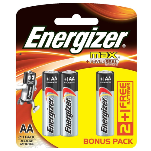 Pin Energizer Max Aaa E91Bp2+1
