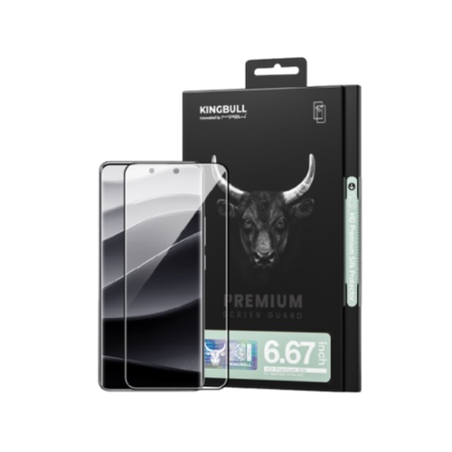 Dán Kính Cường Lực Màn Hình Xiaomi Redmi Note 14 Pro Plus 5G Mipow Premium Full Cao Cấp Đen
