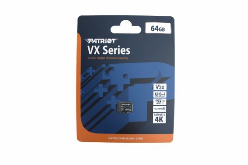 Thẻ Nhớ Camera Patriot Vx V30 Microsdxc 64Gb 90Mb/S