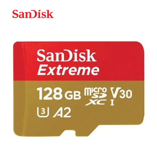 Thẻ Nhớ Micro Sdxc Sandisk Extreme V30 A2 190Mb/S 128Gb