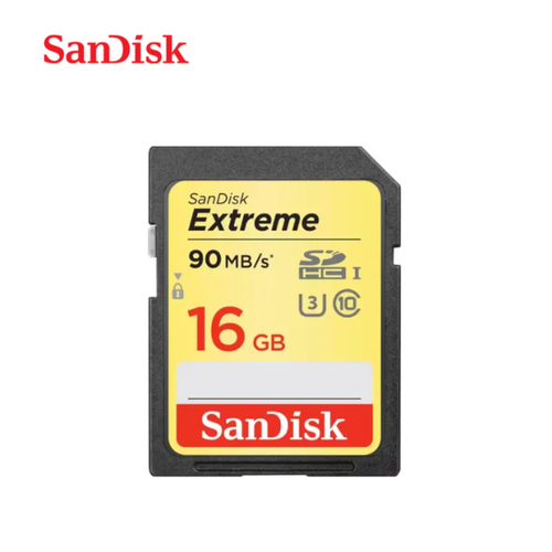 Thẻ Nhớ Sdhc Sandisk 16Gb Extreme 90Mb/S