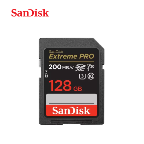 Thẻ Nhớ Sdhc Sandisk Extreme Pro U3 128Gb V30 200Mb/S