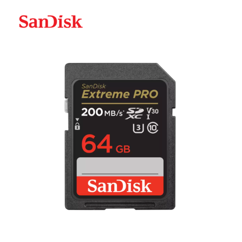 Thẻ Nhớ Sdhc Sandisk Extreme Pro U3 64Gb V30 200Mb/S