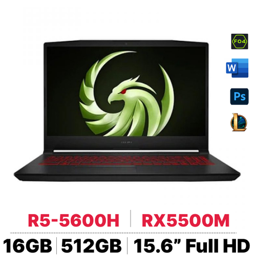 Laptop Gaming Msi Bravo 15 B5Dd 276Vn - Cũ Trầy Xước