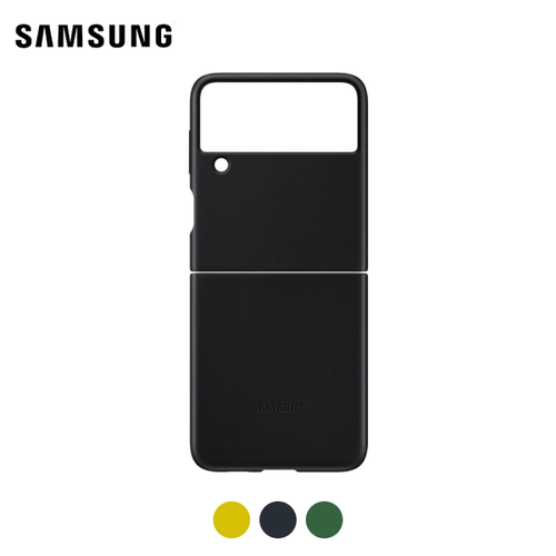 Ốp Lưng Samsung Galaxy Z Flip3 Leather Cover