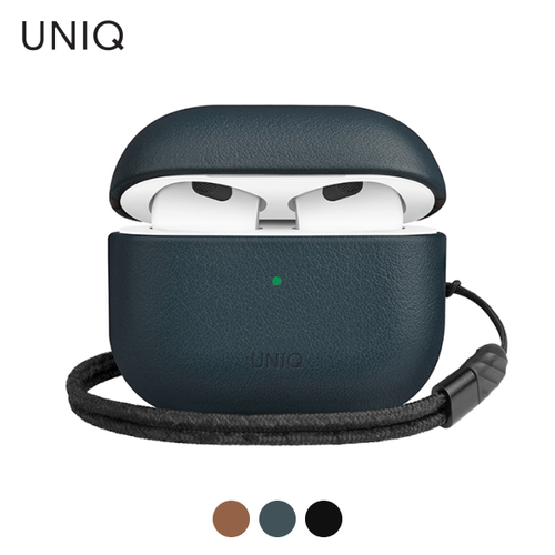 Hộp Đựng Tai Nghe Airpods 3 Uniq Terra Geniune Leather