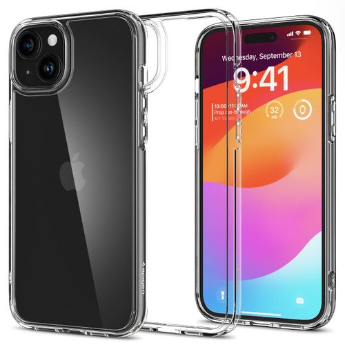 Ốp Lưng Iphone 15 Spigen Ultra Hybrid Crystal