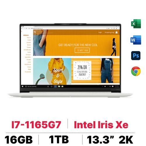 Laptop Lenovo Yoga Slim 7I Carbon 13Itl5 82Ev0017Vn - Cũ Trầy Xước