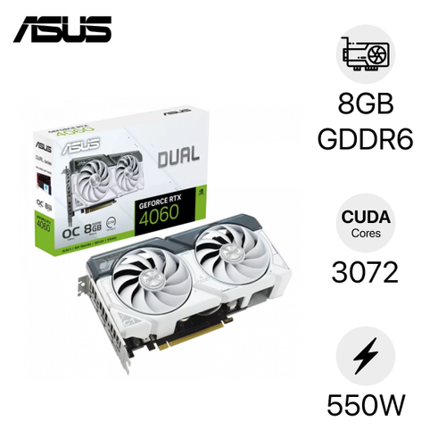 Card Màn Hình Asus Dual Rtx 4060 Oc 8Gb Gddr6