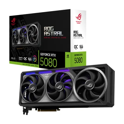 Vga Asus Rog Astral Geforce Rtx 5080 Oc 16Gb Rog - Astral - Rtx5080 - 016G - Gaming
