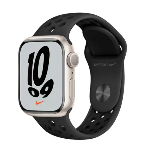 Apple Watch Series 7 45Mm Nike Viền Nhôm Dây Cao Su - Cũ Đẹp - Bạc