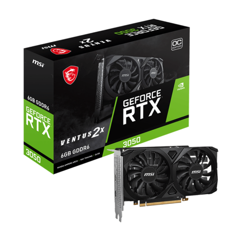 Vga Msi Geforce Rtx 3050 Ventus 2X 6G Oc