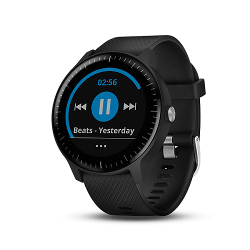 Đồng Hồ Thông Minh Garmin Vivoactive 3 Music Black - Cũ Trầy Xước