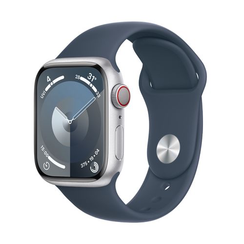 Apple Watch Series 9 45Mm (4G) Viền Nhôm Dây Cao Su Size M/L - Cũ Đẹp