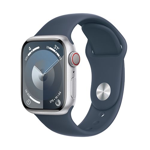 Apple Watch Series 9 45Mm (4G) Viền Nhôm Dây Cao Su - Cũ Trầy Xước