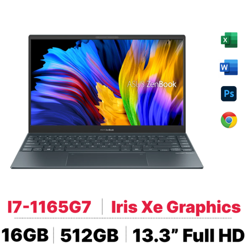 Laptop Asus Zenbook Ux325Ea Kg658W - Cũ Đẹp