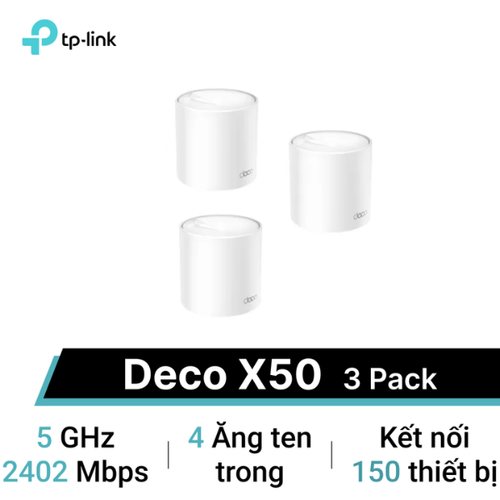 Wifi Mesh Tp - Link Deco X50 Wifi 6 Ax3000 (3 Pack)