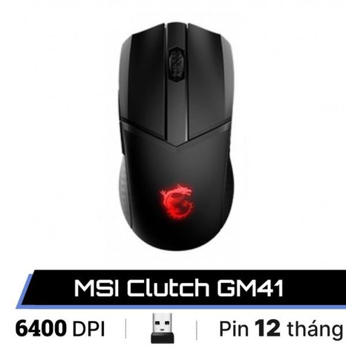 Chuột Gaming Không Dây Msi Clutch Gm41 Lightweight