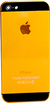 Vỏ màu Vàng - Đen cho iPhone 5