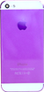 Vỏ màu Tím - Trắng cho iPhone 5