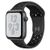 Apple Watch 4 Nike+ 44mm (GPS) Viền Nhôm Bạc - Dây Đen (MU6K2)
