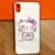 Apple iPhone XR Ốp lưng kính S-Case in hình Chú mèo hồng