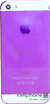 Vỏ màu Tím - Trắng cho iPhone 5