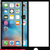 Fullscreen Tempered Glass 4D cho iPhone 6 / 6S-Black
