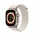 Apple Watch Ultra 49MM (4G) - Viền Titan Dây Vải Cỡ Trung | Chính Hãng-Trắng Vàng