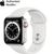 Apple Watch SE 40mm (4G) Viền Nhôm Bạc - Dây Cao Su Trắng Chính Hãng(MYEF2)