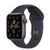 Apple Watch SE 44mm (4G) Viền Nhôm - Dây Cao Su | Chính Hãng VN/A-Xám đen