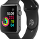 Apple Watch Series 1 42 mm Viền Nhôm Xám - Dây Đen (MP032)