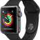 Apple Watch 3 38MM Viền Nhôm Xám - Dây Đen (MQKV2)