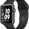 Apple Watch 3 Nike+ (Plus) 38 mm Viền Nhôm Xám - Dây Đen (MQKY2)