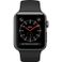 Apple Watch 3 42mm (4G) Viền Nhôm Xám - Dây Đen (MQK22)