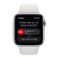 Apple Watch 4 44mm (GPS) Viền Nhôm Bạc - Dây Trắng (MU6A2)