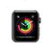 Apple Watch 3 42mm Viền Nhôm Xám - Dây Đen (MQL12) Cũ