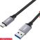 Cáp AUKEY CB-CMD1 3x Braided Nylon USB 3.0 to USB-C 1 m (3 cáp)