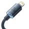 Cáp Baseus Crystal Shine USB-C to Lightning 1.2M