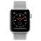 Apple Watch 3 38mm (4G) Viền nhôm Bạc - Dây Seashell Sport Loop (MQKJ2) Chính Hãng