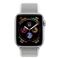 Apple Watch 4 40mm (GPS) Viền Nhôm Bạc - Dây Vải Bạc (MU652)