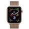 Apple Watch 4 40mm (4G) Viền Thép Vàng - Dây Milanese Loop Vàng (MTVQ2)